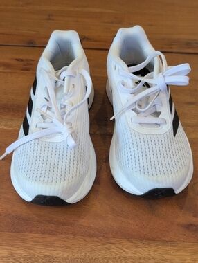 adidas Kids White Sneakers